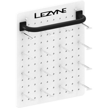 Lezyne Universal Slat Wall Pop comprend une barre d’affichage LED et 16 cintres de 150 mm - 1