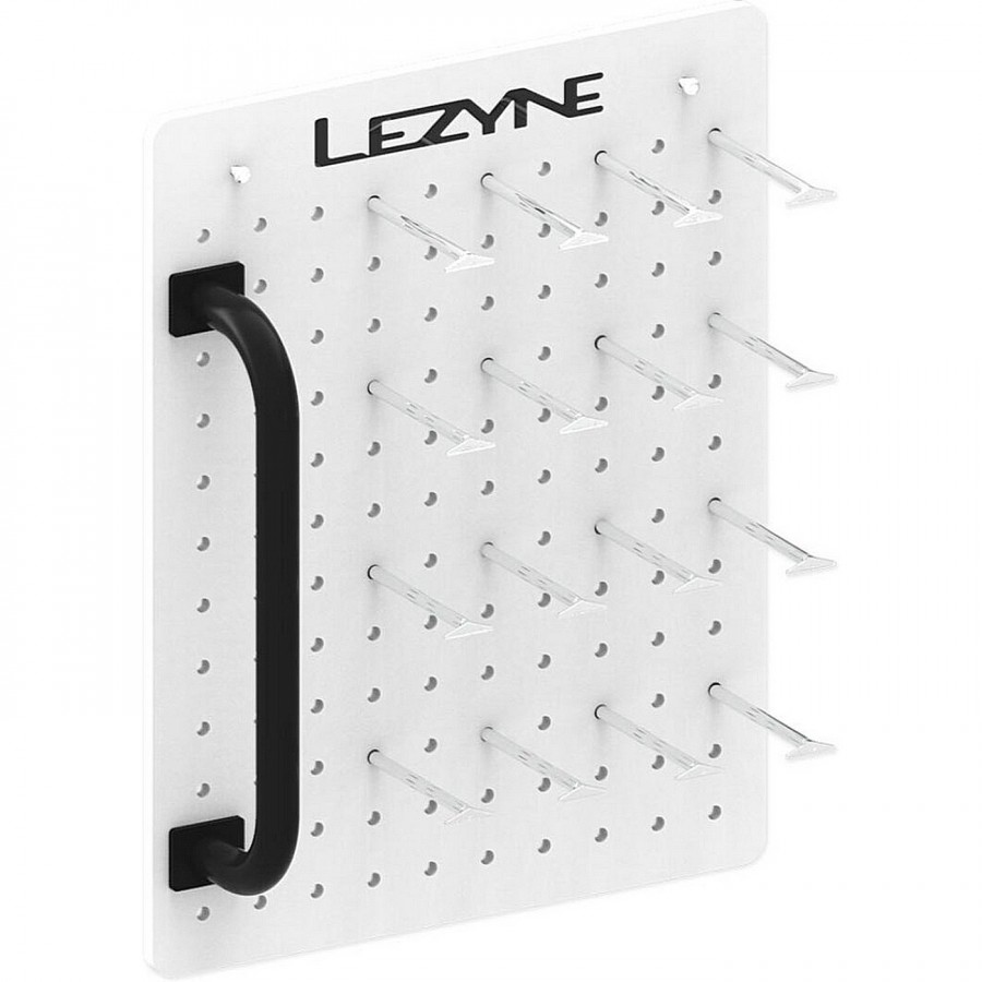 Lezyne Universal Slat Wall Pop include barra espositiva a LED e ganci 16X 150 mm - 3 - Altro - 4710582552656