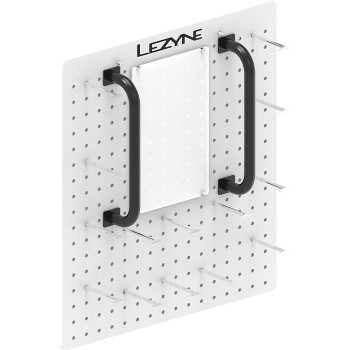 Lezyne Grand Universal Slat Wall Pop include custodia per poster, 2 barre espositive a LED e 24 ganci da 150 mm - 1 - Altro - 47