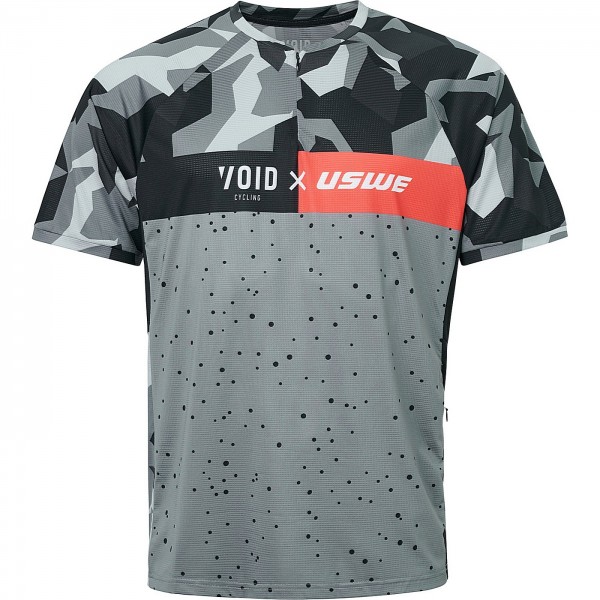 Camiseta Uswe Swede Co-Lab Mtb Talla: Xs Negro-Blanco - 1