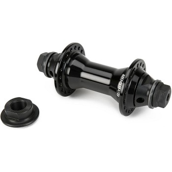 Saltplus Trapez Front Hub 3/8" Female Axle, 36H, Sealed Black - 1