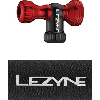 Lezyne Co2 Pump Head Control Drive Cnc, Red - 1