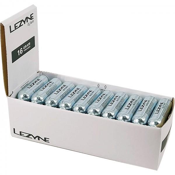 Scatola di cartucce Lezyne Co2, 16G, 30 pz - 1 - Bombolette e dosatori co2 - 4712805971381