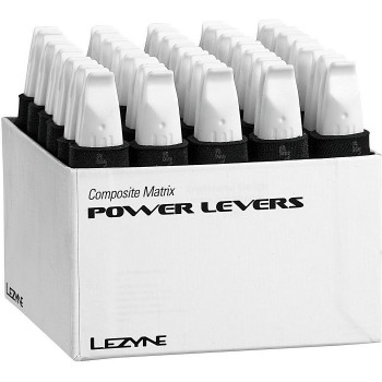 Lezyne Tire Lever, Power Lever With Spook Hook, White, Composite Material, Display Box 30Pcs - 1