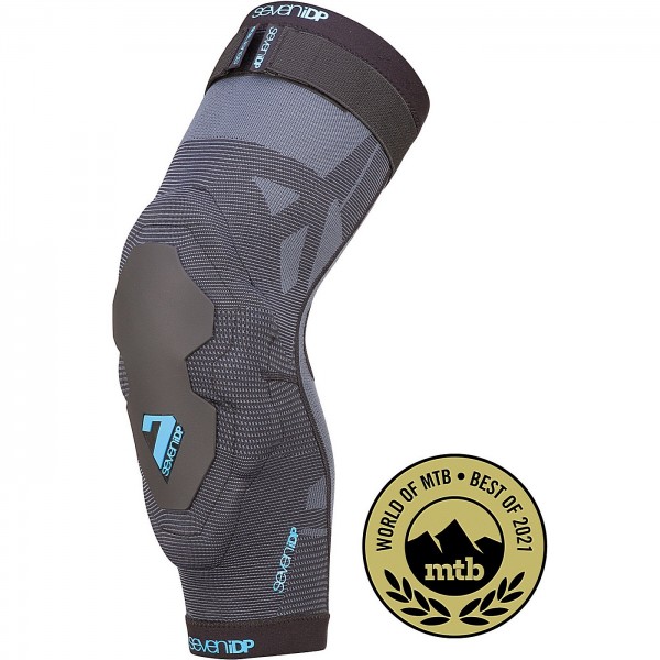 7Idp Project Knee Pad Size: Xl, Black-Blue - 1