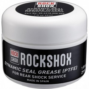 Graisse Rockshox Dynamic Seal Grease (Ptfe) 1Oz - Recommandée pour l'entretien de l'arrière - 1