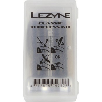 Kit tubeless Lezyne Classic in scatola di plastica, argento - 3 - Riparazione e rappezzi - 4712805997626