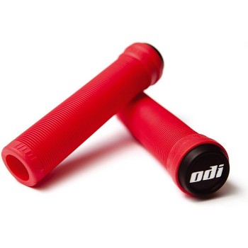 Manopole Odi Bmx Longneck Sl Senza Flangia Rosso, 135Mm - 1 - Manopole - 0711484169724