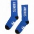 Socks, Sunday Strength Crew Socks Blue/White - 1