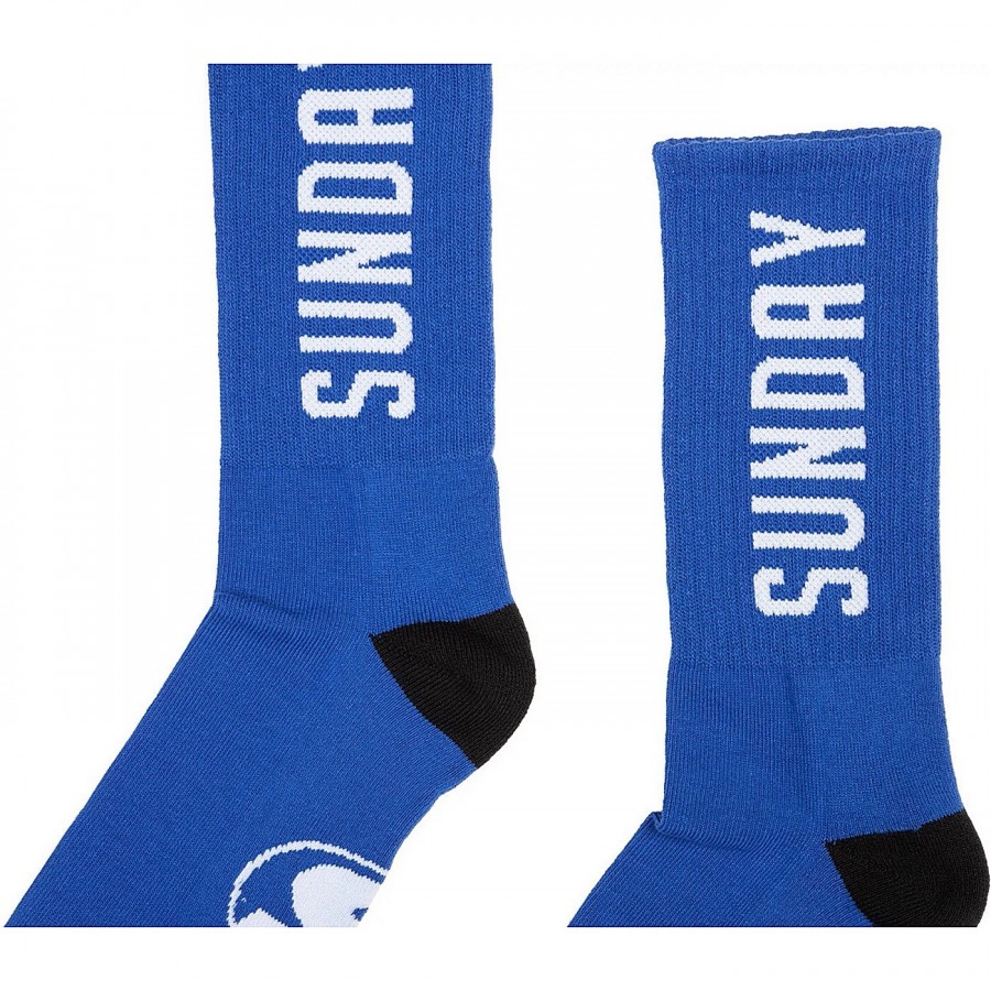 Chaussettes Sunday Strength Crew Chaussettes Bleu/Blanc - 2