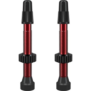 Tcs Al Red Presta Valve 46Mm 2Pcs - 1