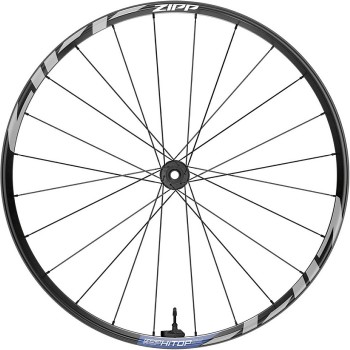 Zipp 1Zero Hitop Sw 29" anteriore, 15X110 Boost Sid grafica blu - 2 - Ruote complete - 0710845898198