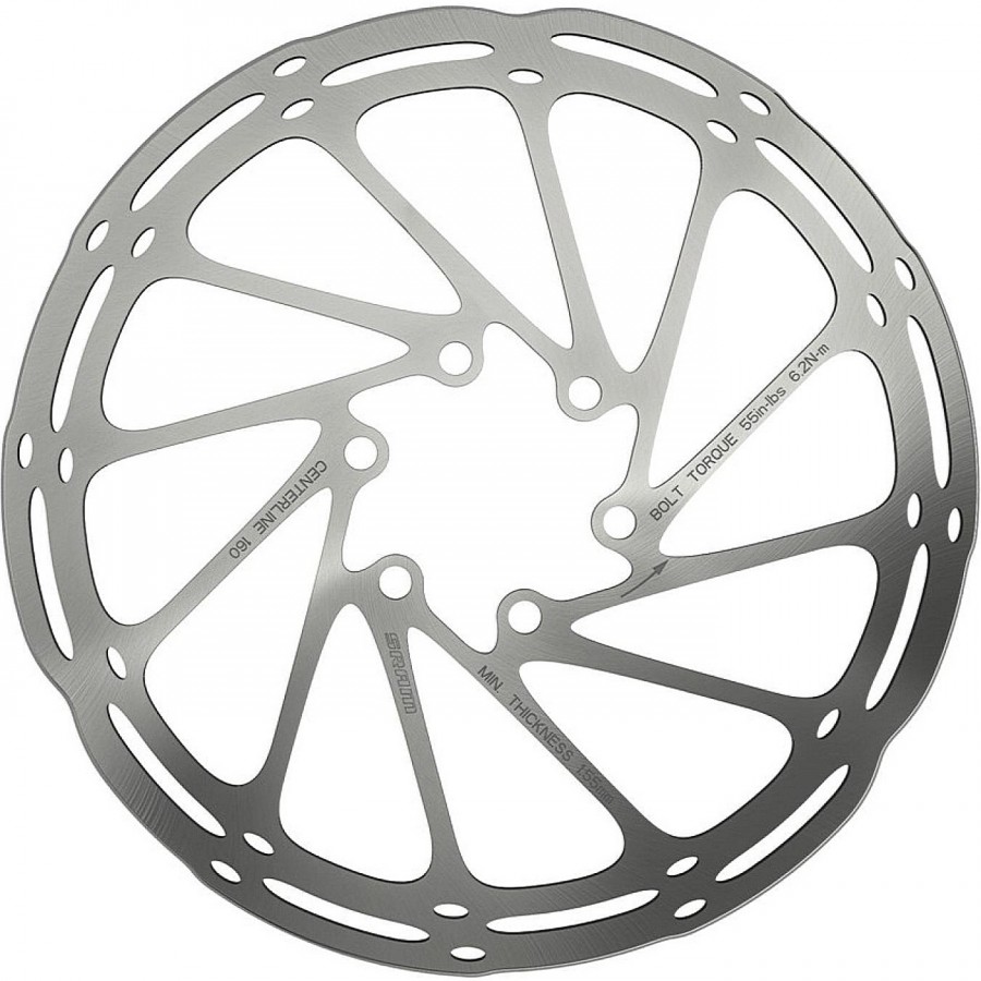 Ligne centrale du rotor 160 mm arrondie - 1