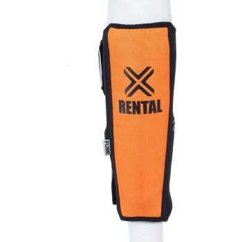 Espinillera Fuse Alpha-Rental, Talla Xl Negro-Naranja - 1