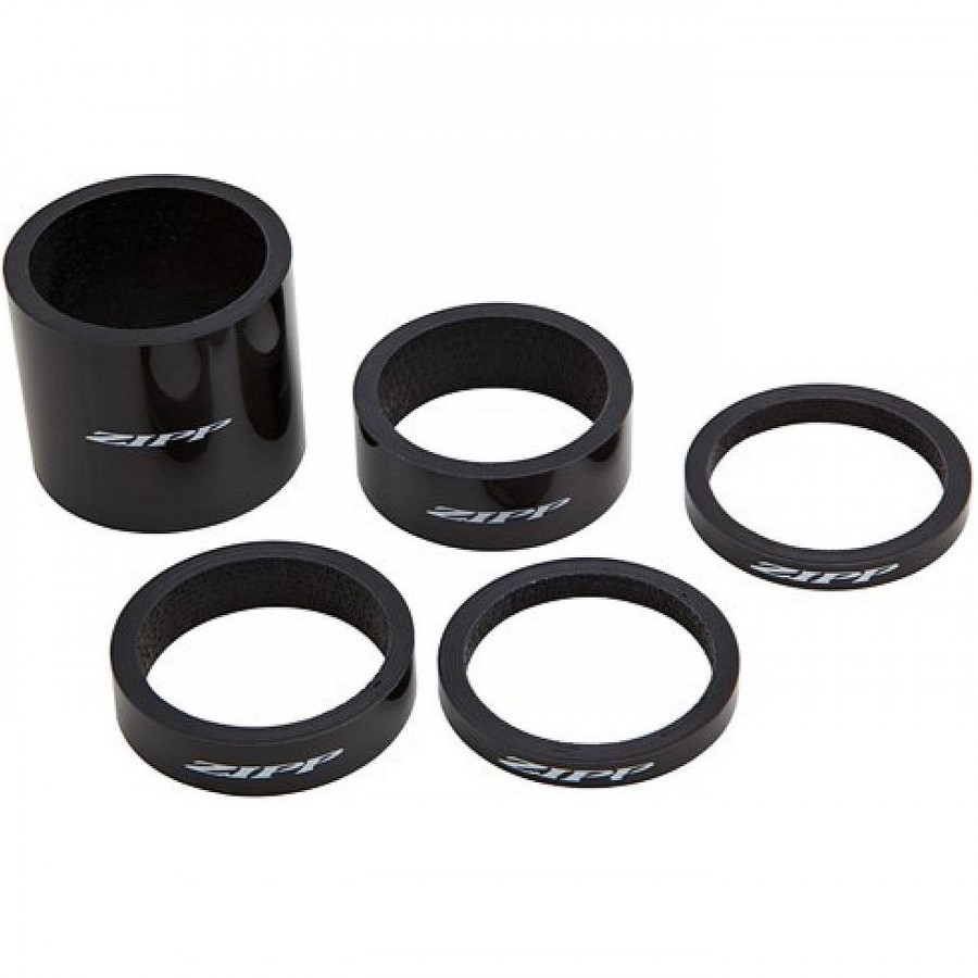 Zipp Headset Spacer Set, Ud Carbon (4Mm X 2, 8Mm X 1, 12Mm X 1, 30Mm X 1) - 1