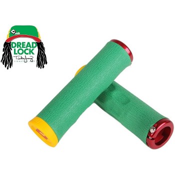 Manopole Odi Mtb Dread Lock Rasta, 130Mm Tinker Juarez Signature - 1 - Manopole - 0711484192319