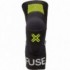 Fuse Knee Omega Kids XS-S, Nero/Giallo Neon - 6 - Ginocchiere - 4055822517379