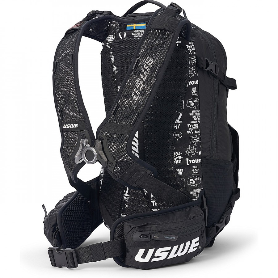 Uswe Sac à dos Shred 16 16 litres noir - 7