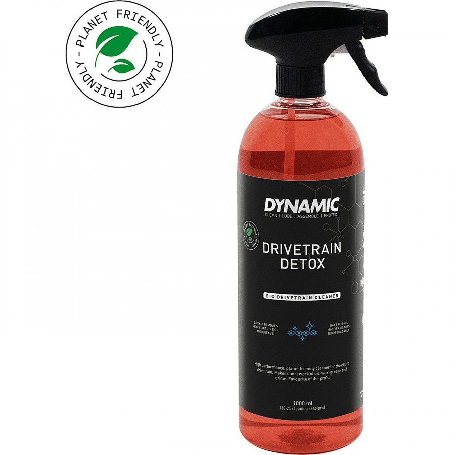 Bottiglia Dynamic Bio Drivetrain Detox da 1 litro - 1 - Pulizia bici - 8720387297481
