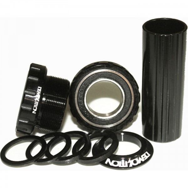 Euro 22Mm Bottom Bracket Set Flat Black - 1