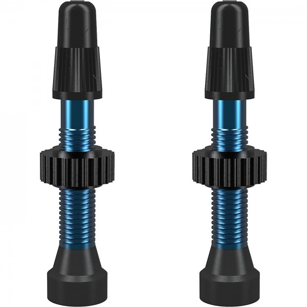 Tcs Al Blue Presta Valve 34Mm 2 Pcs - 1