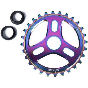 Saltplus chainring Trident 28T, oilslick - 1