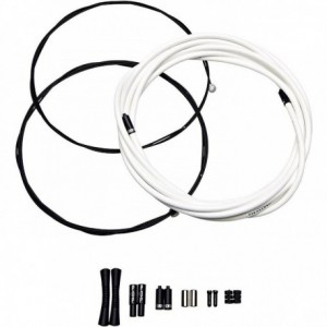 Sram Shift Cable Kit Slickwire Road/Mtb 2X 2300Mm, 1.1Mm 4Mm, White - 1