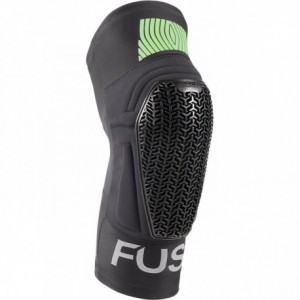 Fuse Omega Pocket Knee Pads Size M/L Black Neon Yellow - 1