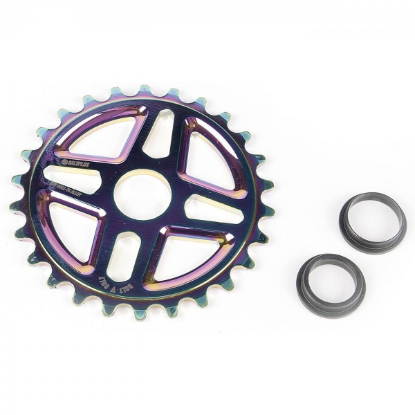 Sprocket Center Cnc 25T Alloy, Oilslick - 1