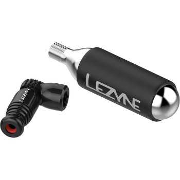 Bomba de Co2 Lezyne Accionamiento de velocidad del gatillo Cnc Incl. Cartucho 16G, negro - 3