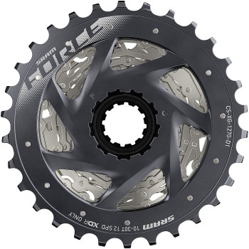 Cassetta Sram Xg-1270 10-30T, 12 velocità argento - 2 - Cassette - 0710845871344