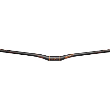 Reverse Handlebar Seismic 810 Carbon Ø35mm/25Mm Matt Black-Orange - 1