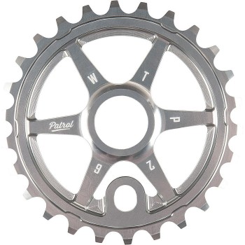 WTP Sprocket Patrol 25T, hochglanzpolierter Bolzenantrieb - 1