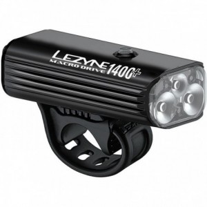 Macro Drive 1400+ Éclairage avant rechargeable USB-C 1400 lumens Noir satiné - 1