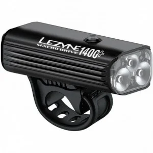 Macro Drive 1400+ Frontal 1400 lúmenes USB-C Luz frontal recargable Negro satinado - 1