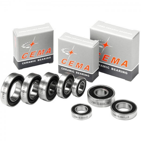 Cema Hub Bearing 6801 12 X 21 X 5 Chrome Steel - 1