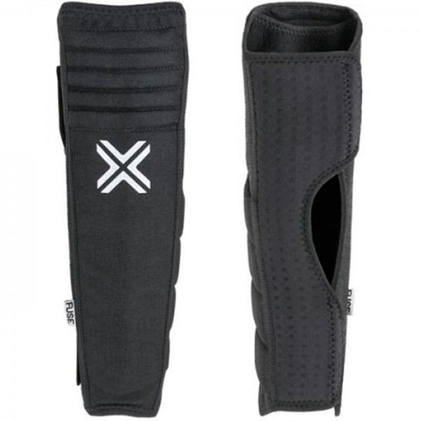 Fuse Alpha Extended Shin Pad, Size Xxl Black-White - 1