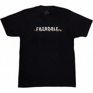 Fairdale Camiseta Giraffeness Monster Negro, S - 1