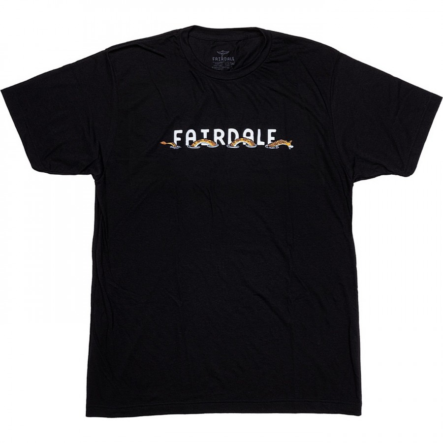 Fairdale Camiseta Giraffeness Monster Negro, S - 1
