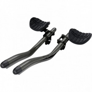Zipp Vuka Triathlon Clip Aluminum 31.8 mm clamping high mount, with Vuka Alumina Evo 70 22.2 mm extensions - 1