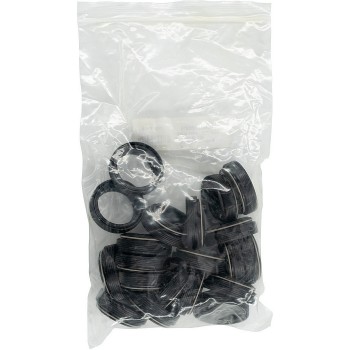 Kit tergipolvere forcella - 32 mm nero (include tergipolvere senza flangia) (Qtà 20) - Nero - 1 - Parapolvere - 0710845752421