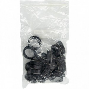 Kit d'essuie-glace anti-poussière pour fourche - 32 mm noir (comprend des essuie-glaces anti-poussière sans bride) (Qté 20) - No