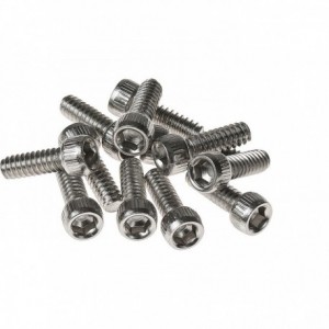 Reverse Steel Pedal Pins US, groß 13 mm für Escape Pro+Black One+Base (Silber) 12 Stk. - 1