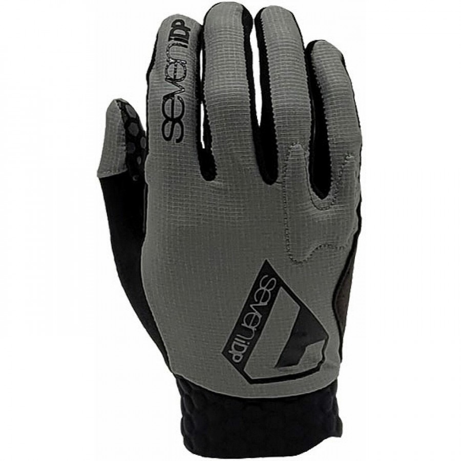 7Idp Glove Project M, Grey - 1