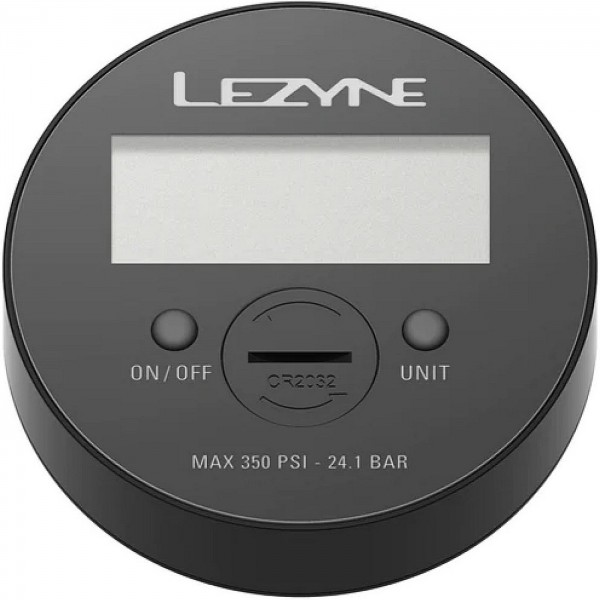 Lezyne 350 Psi Digital Gauge 3.5"  Schwarz - 1