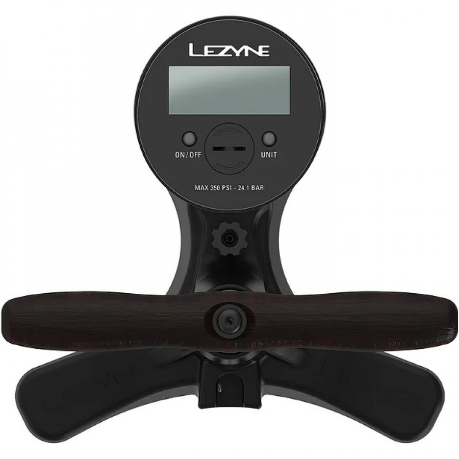 Lezyne Jauge numérique 350 Psi 3,5" Noir - 2