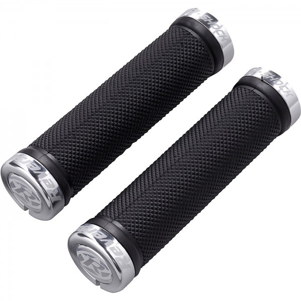 Reverse Griff R-Shock Lock On Ø31mm X 130Mm Schwarz-Silber - 1