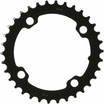 Chain Ring Mtb 38T 104 Ss/Dh Aluminum 4Mm Blast Black - 1