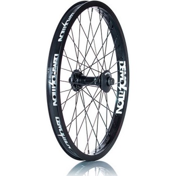 Demolition Wheel Pro Black, Front, 18" Zero Rim Whistler Pro Hub - 1