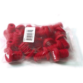 Odi Bmx End Plug Refill Pack Rosso, 20 Pz - 1 - Tappi manubrio - 0711484157806